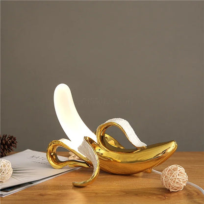 DecorBites™ Glass Lampshade Night Light for Bedroom and Living Room
