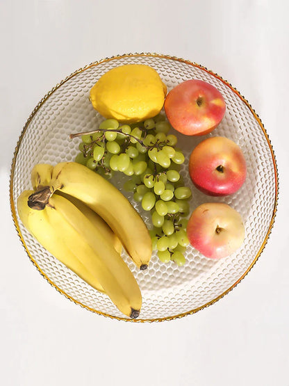 Decorbites™ Glasobstteller und Snackaufbewahrungsteller für das Wohnzimmer