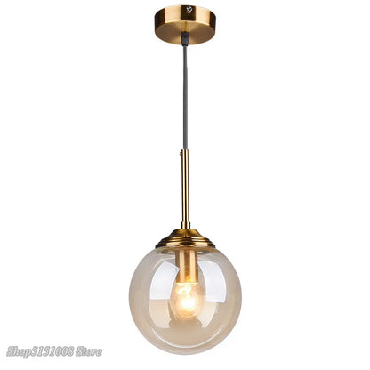 Decorbites™ Glasanhängerleuchten: Nordische LED-Hängeleuchte für Küche, Esszimmer, Schlafzimmer.