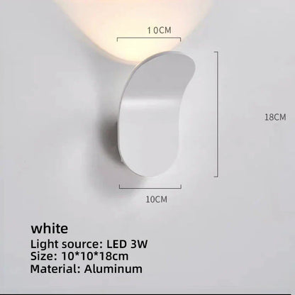DecorBites™ LED Wall Lamps: Modern, Nordic Design for Living Room, Bedroom, Bathroom, Corridor, Balcony.