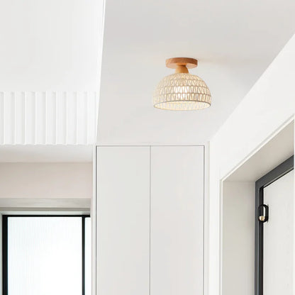 Decorbites™ LED Flechtwerk-Holz-Deckenleuchten Moderner Stil Flur Nordische Leuchte