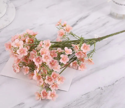 DecorBites™ Imitation Flower Artificial Flowers Home Decoration Wedding Bouquet