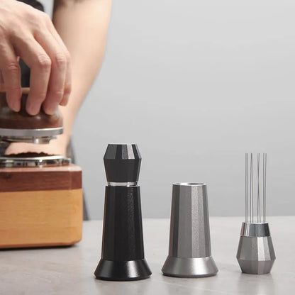 Decorbites™-Espresso-Verteiler-WDT-Werkzeug-Kaffeetamper-Rührstab aus Aluminiumlegierung Barista-Zubehör