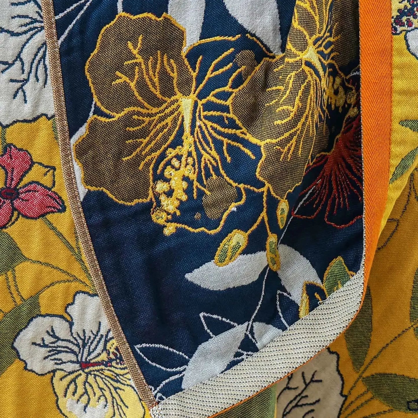 Decorbites™ Baumwolltuch - Boho-Blumenmuster - Saugfähig & Schnelltrocknend - Große Größe 80x160 cm