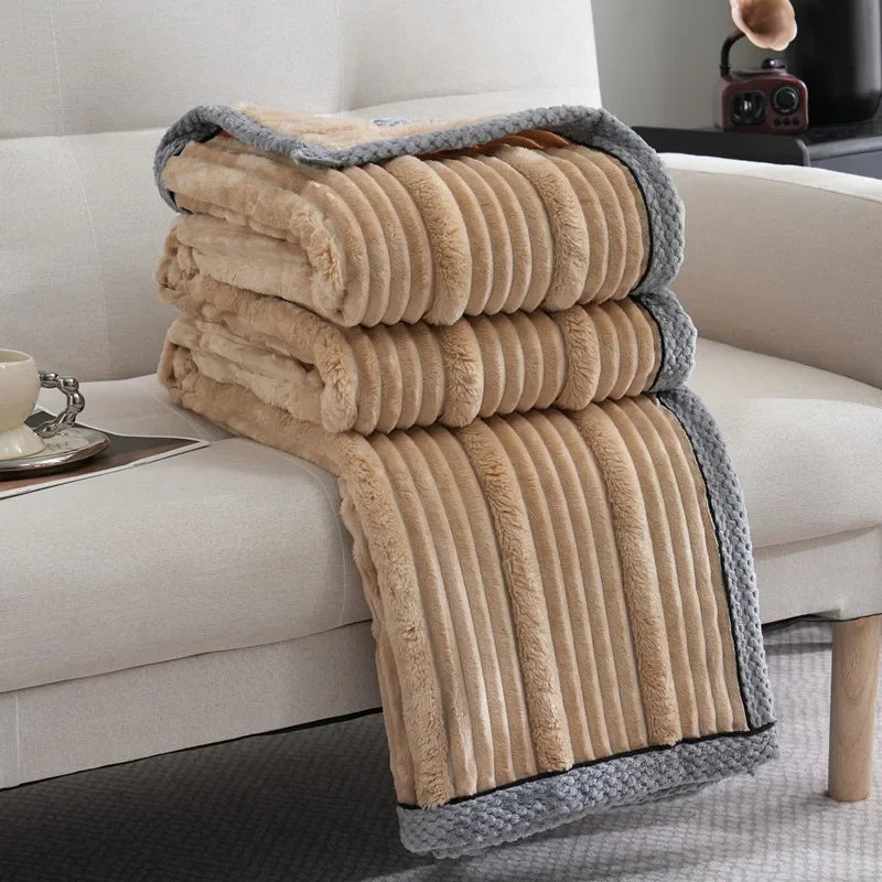 Decorbites™ Light Luxury Sofadecke: Gemütliche Wärme für Zuhause, Büro und Schlafzimmer