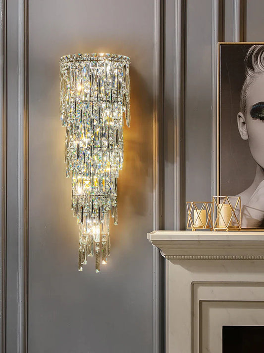 Decorbites™ Kristall-Wandleuchte: Elegante Luxus-Nachtbeleuchtung für Wohnzimmer, Schlafzimmer oder Villa