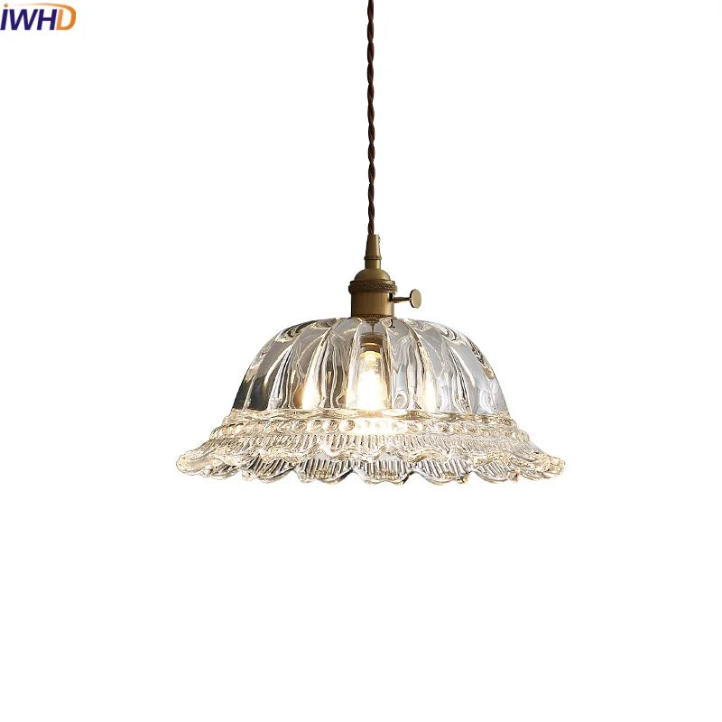 Decorbites™ Klar-Glas-LED-Pendelleuchte | Nordische Hängelampe für Küche, Wohnzimmer