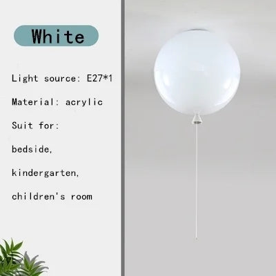 Decorbites™ Kinder Ballon Anhänger Leuchter LED Hängelampe für das Wohnzimmer