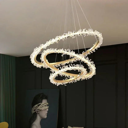 Decorbites™ Kristallanhänger-Lüster Moderne Luxus-Innenraumdekoration Beleuchtung