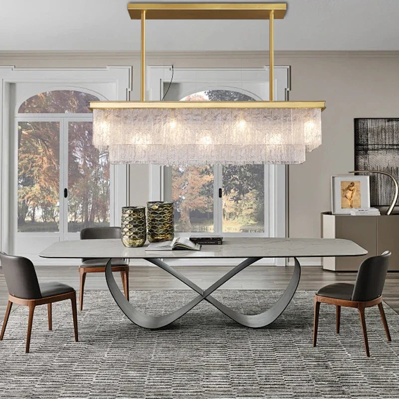 Decorbites™ Kristallglas-Deckenleuchter | Vintage-Luxus-Dekoration für Esszimmer und Wohnzimmer