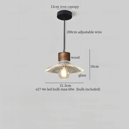 Decorbites™ Glas-LED-Pendantleuchte – Moderne nordische Hängelampe für Zuhause und Esszimmer