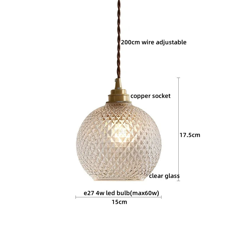 Decorbites™ Glas-LED-Pendantlampen – Bunte nordische Hängeleuchten