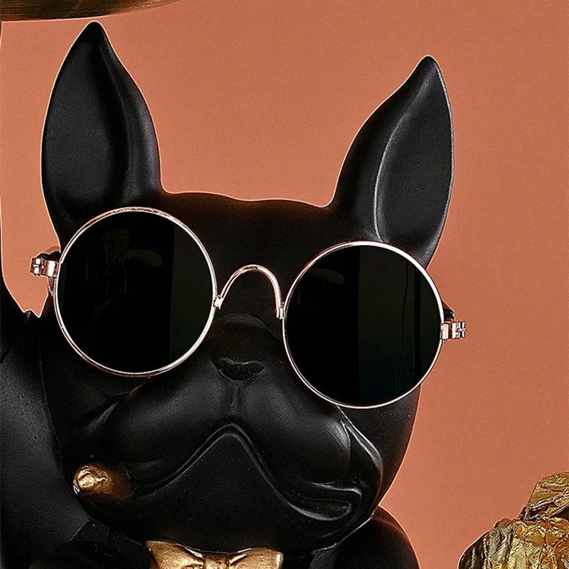 Decorbites™ Französischer Bulldogge Butler Dekoration: Hunde-Statue, Aufbewahrungsbox, Wohnungsornament Geschenk
