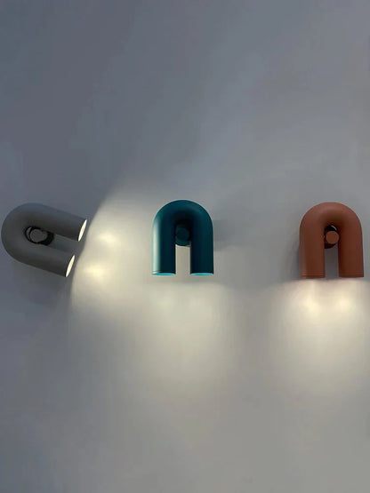 DecorBites™ LED U-shaped Wall Lamp for Minimalist Living Room and Staircase Lighting