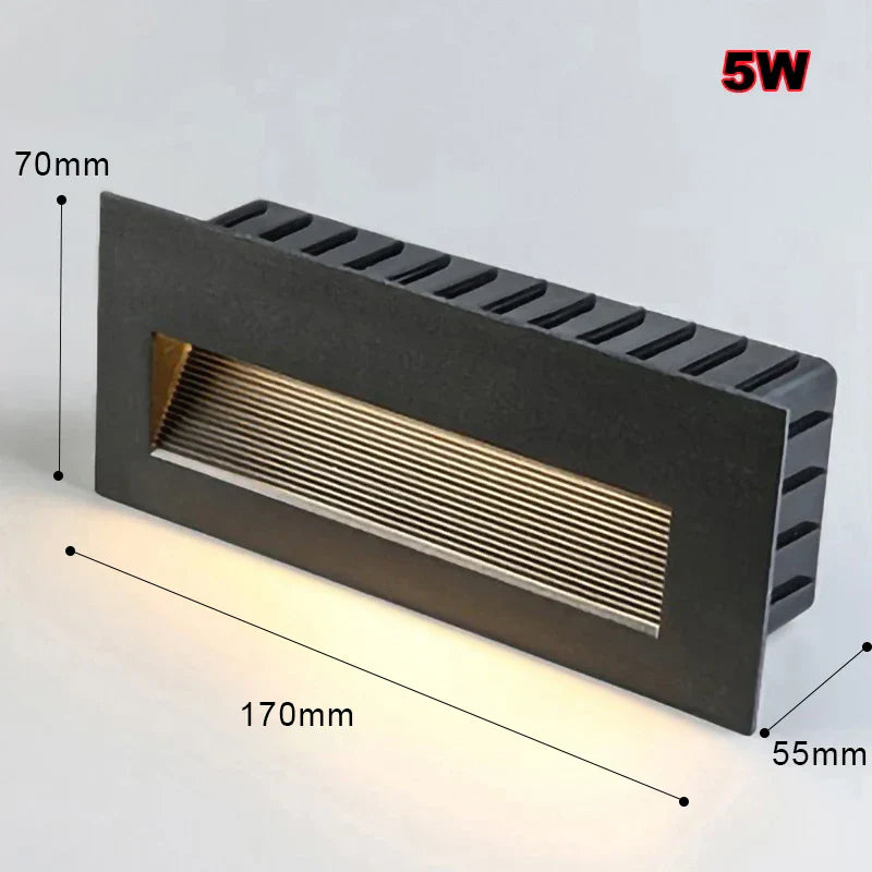 Decorbites™ LED eingelassene Wandlampe für Außentreppen & Stufen, IP65 wasserdicht