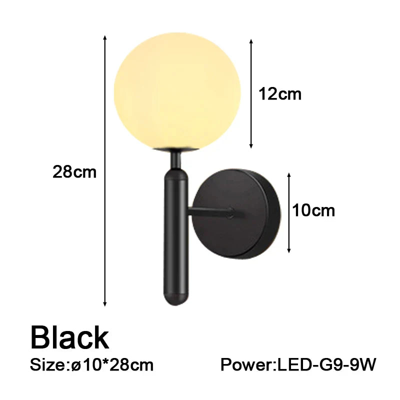 Decorbites™ LED Wandarmleuchte für Flur, Gang, Salon mit G9-Birnen – Innenraum-Dekorationsbeleuchtung