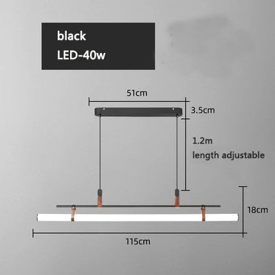 Decorbites™ Glasgürtel-Kronleuchter: Moderne LED-Beleuchtung für Innenräume in Restaurants & Büros