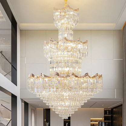 Decorbites™ Kristall-Duplex-Kronleuchter: Postmoderne Luxus-Beleuchtung für Wohnzimmer, Club und Villa