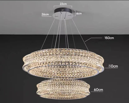 Decorbites™ K9-Kristall-Luxus-Lüster für Restaurant Bar Hotel LED-Lampen