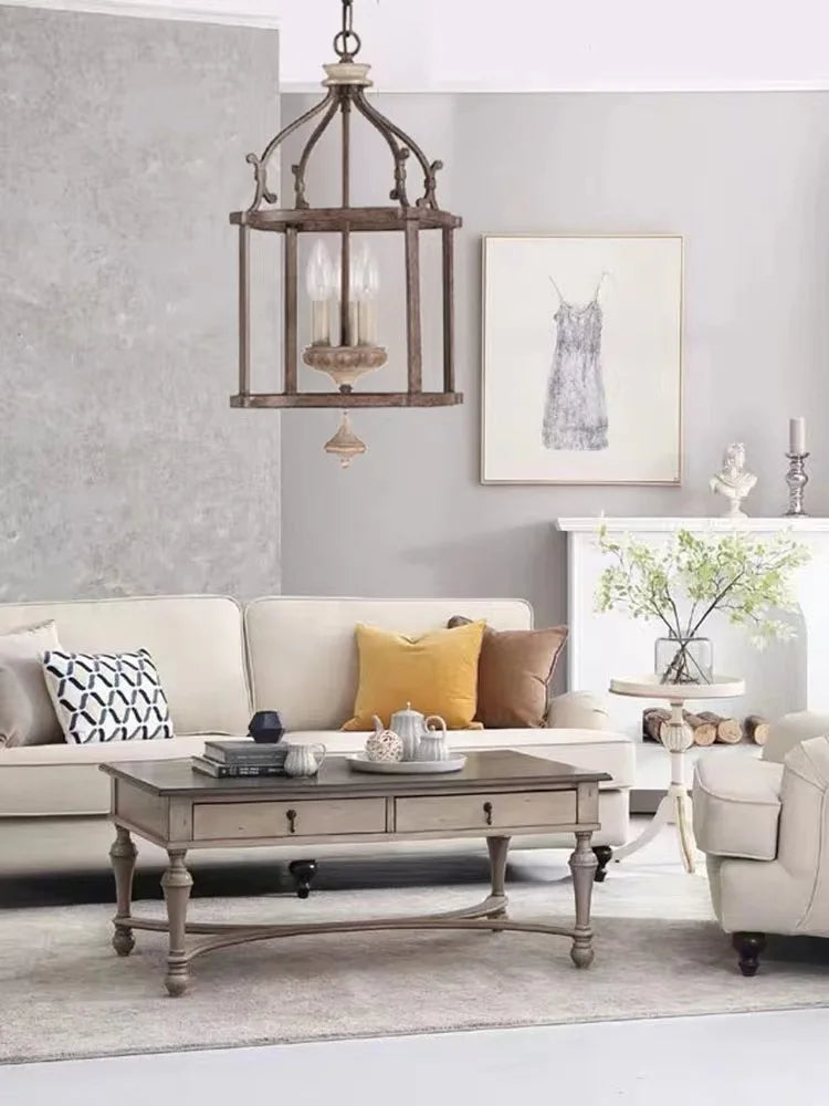 Decorbites™ kreative amerikanische Eisen E14 Kronleuchter Lampe für Veranda Küche Schlafzimmer Persönlichkeitsbeleuchtung