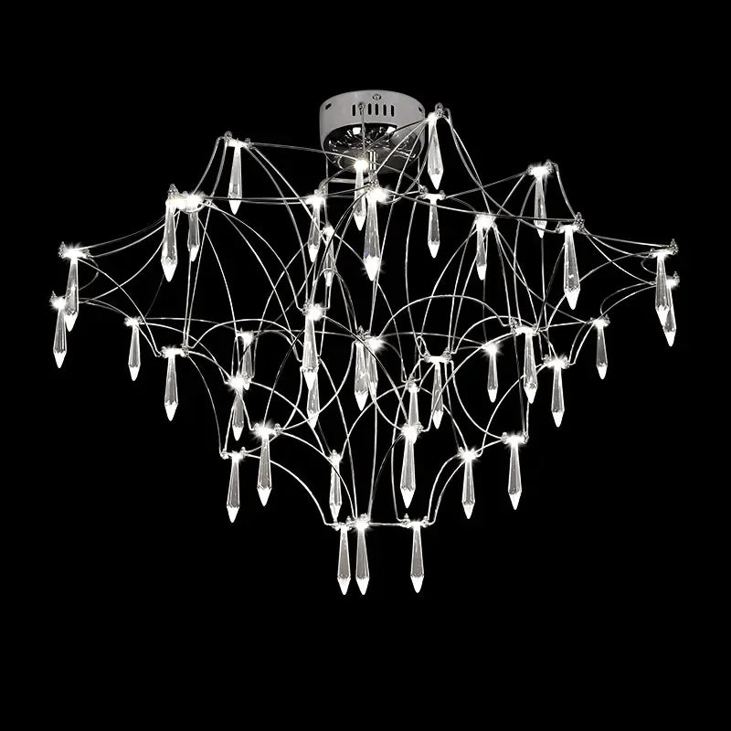 Decorbites™ Deluxe Kristallstern-Lampe: Designer-LED-Beleuchtung für modernes Wohnzimmer & Villa