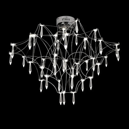 Decorbites™ Deluxe Kristallstern-Lampe: Designer-LED-Beleuchtung für modernes Wohnzimmer & Villa