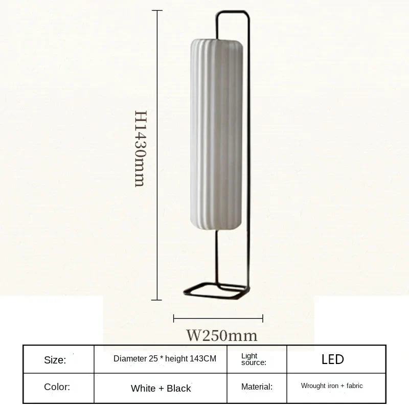 Decorbites™ Japanischer Stil LED-Stehlampe für Wohnzimmer, Schlafzimmer, Teehäuser