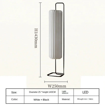 Decorbites™ Japanischer Stil LED-Stehlampe für Wohnzimmer, Schlafzimmer, Teehäuser