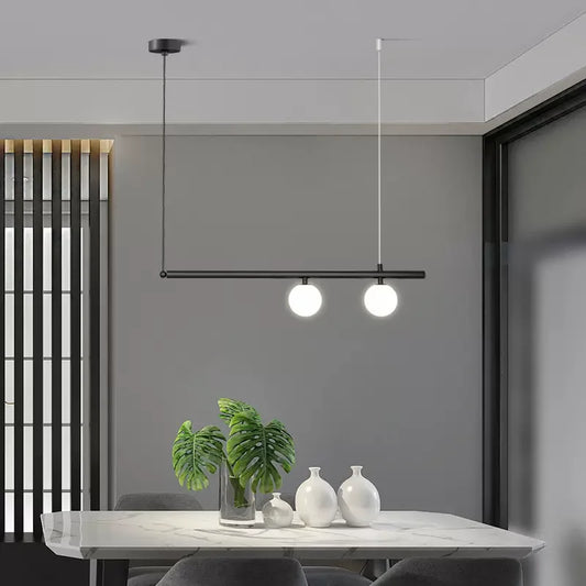 Decorbites™ Lineares minimalistisches Kronleuchter-Pendant-Licht für Wohnzimmer, Esstisch-Decoration an der Decke