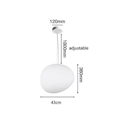 Decorbites™ Glas-Kugeln-LED-Hängeleuchten für die Einrichtung zu Hause, Wohn-/Esszimmer, Bar & Treppen