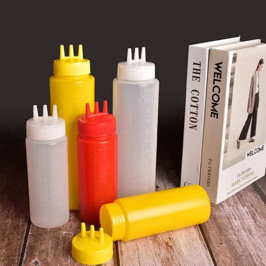 DecorBites™ 3-Loch Squeeze Flasche Saucenspender