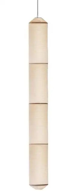 Japandi White Rice Paper Akari Pendant Light