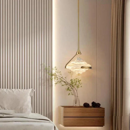 Decorbites™ Gold LED Anhängerlampe: Moderner Luxusstil für Schlafzimmer, Wohnzimmer, Esszimmer