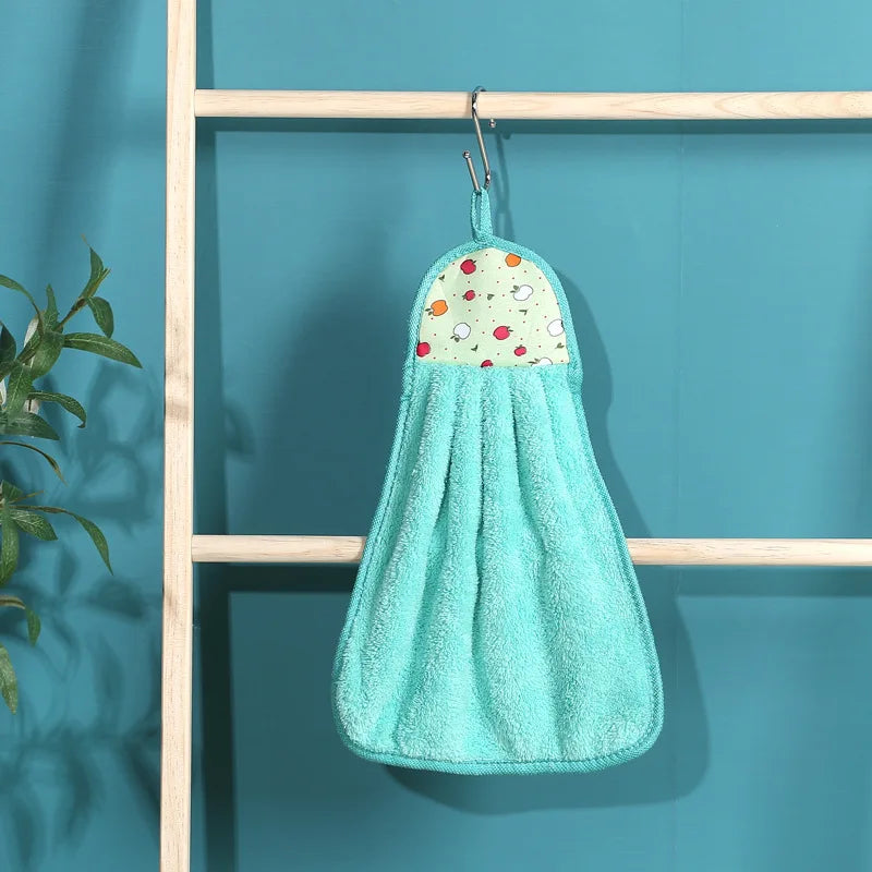 Decorbites™ Korallen-Samt-Handtuch: Saugfähiges Reinigungswerkzeug für Zuhause, Küche & Badezimmer