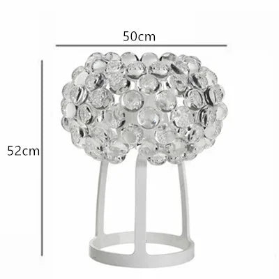 Decorbites™ Acryl RS7 Lampenanhänger Caboche Dia35/50/65CM Klar Gold Lampe
