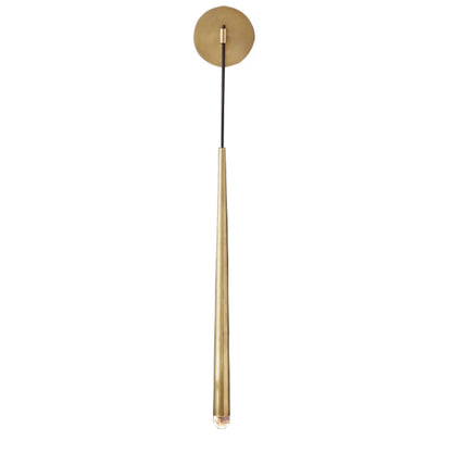 DecorBites™ Crystal Water Drop Wall Sconce for Bathroom & Bedroom, Gold LED Mirror Light