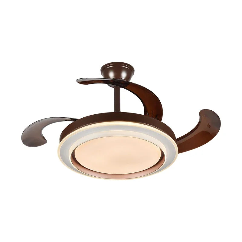 Decorbites™ Kupfer-Deckenventilator-Lampen mit Fernbedienung 36/42 Zoll Goldene Ventilatorlampen