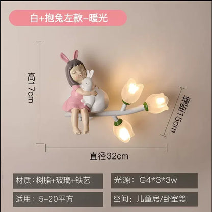 Decorbites™ LED-Wandleuchte für Kinderzimmer – Cartoon-Beleuchtung für die Kinderstube