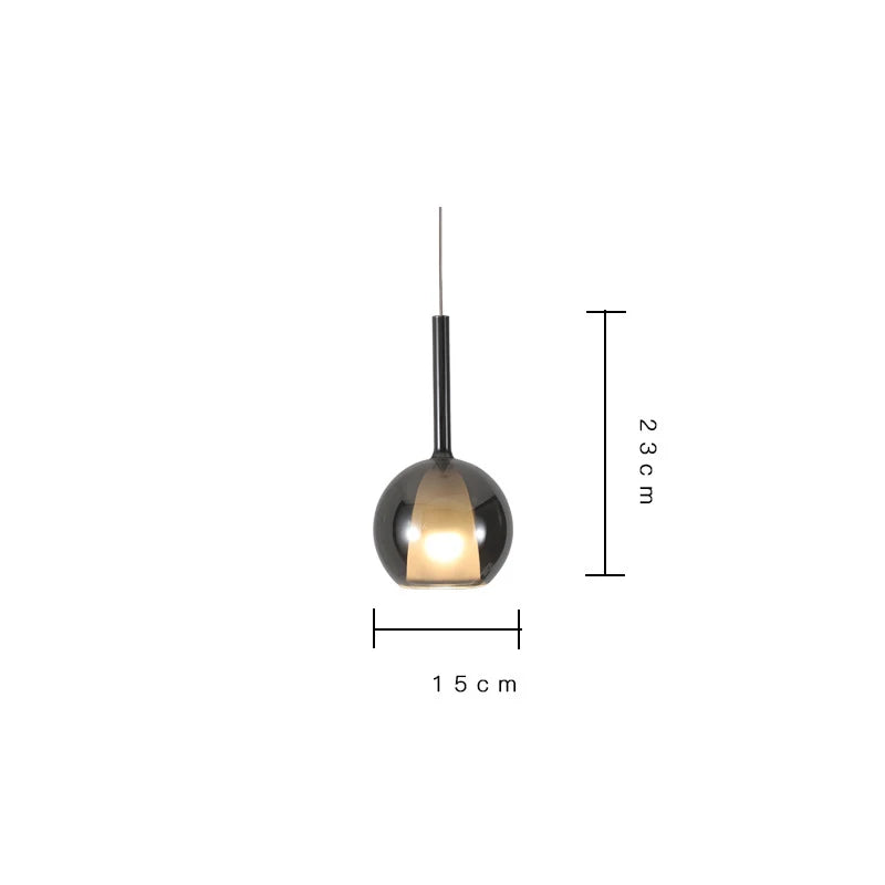 Decorbites™ Designer-Glas-Hängeleuchte für Esszimmer, Küche, Loft und Heimdekoration