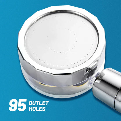 Decorbites™ 360° drehbarer Filter-Duschkopf mit wassersparender Anion-Stein-Düse