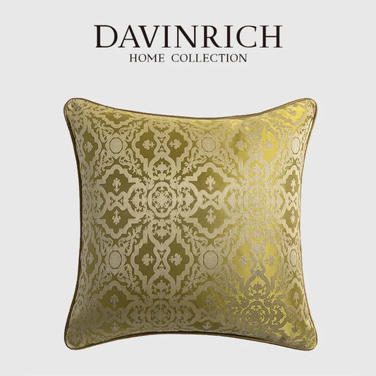Decorbites™ Barocke Blumen-Geometrie-Jacquard-Kissenbezüge - Europäische Klassische Dekoration, 45x45 cm