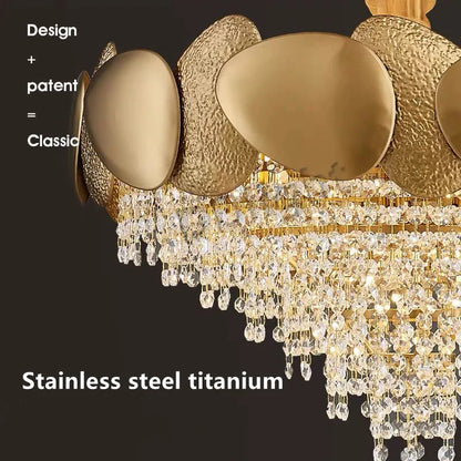 Decorbites™ Kristall-Quasten LED-Hängeleuchter | Moderne Luxus-Deckenleuchte für das Wohnzimmer