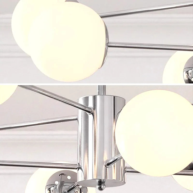 Decorbites™ Glas-Kugeln-LED-Deckenleuchter für modernes Wohnzimmer und Schlafzimmer