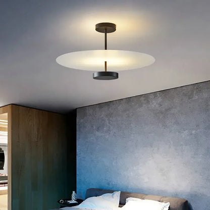 Decorbites™ Schwarze Acryl-Runde Kronleuchter für Heimdekoration und Innenbeleuchtung