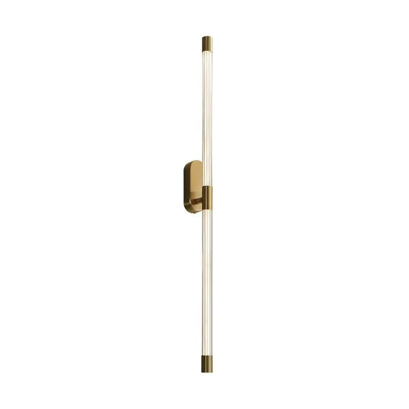 Gold Geometric Wall Lamp 84cm Modern Design