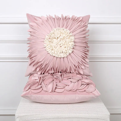 Decorbites™ Daisy Sonnenblume Plüsch-Kissenbezug 3D Blumen Samt Kissenbezug Heimdekoration