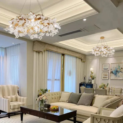 Decorbites™ Kristallzweig-Deckenleuchter | Innenbeleuchtung für Esszimmer und Wohnzimmer