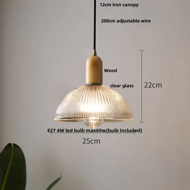 DecorBites™ Glass LED Pendant Light Chandelier for Modern Home Decor