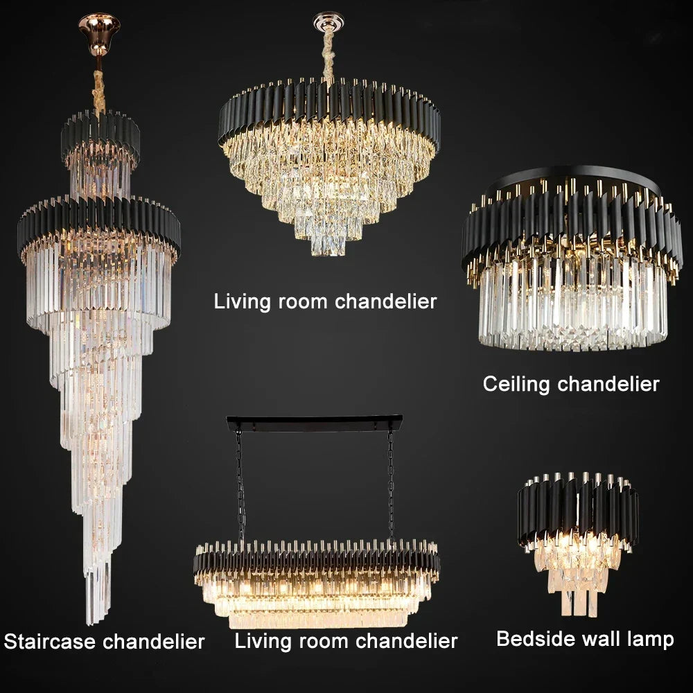 Crystal LED Kitchen Pendant