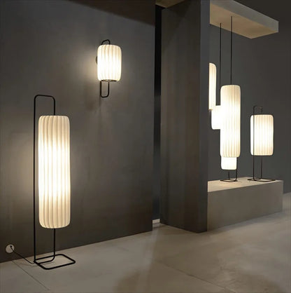 Decorbites™ Japanischer Stil LED-Stehlampe für Wohnzimmer, Schlafzimmer, Teehäuser
